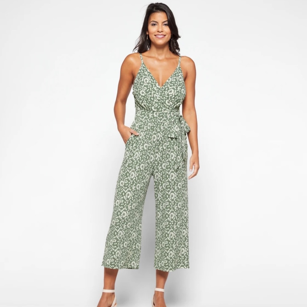 Kayleigh Rica Knit Crop Jumpsuit